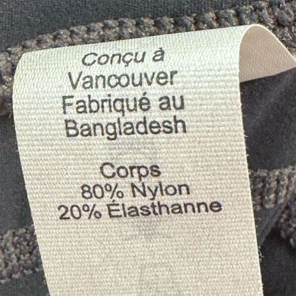 Lululemon Groove Flare Yoga Pants Women’s Sz 8 Gray Nylon Blend High Rise Active - Picture 3 of 5